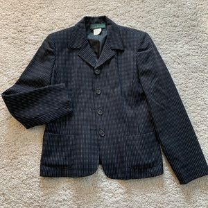 Classic Pinstripe Blazer